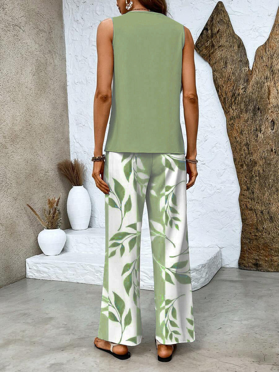 Rosalind | Elegant Two-Piece Set - green
