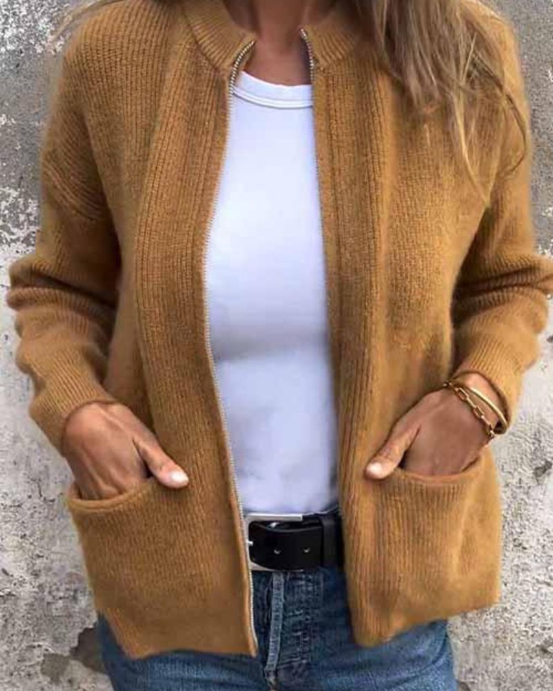 ERA – Soft Cotton Knitted Cardigan