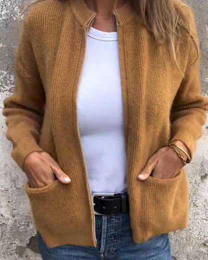 ERA – Soft Cotton Knitted Cardigan