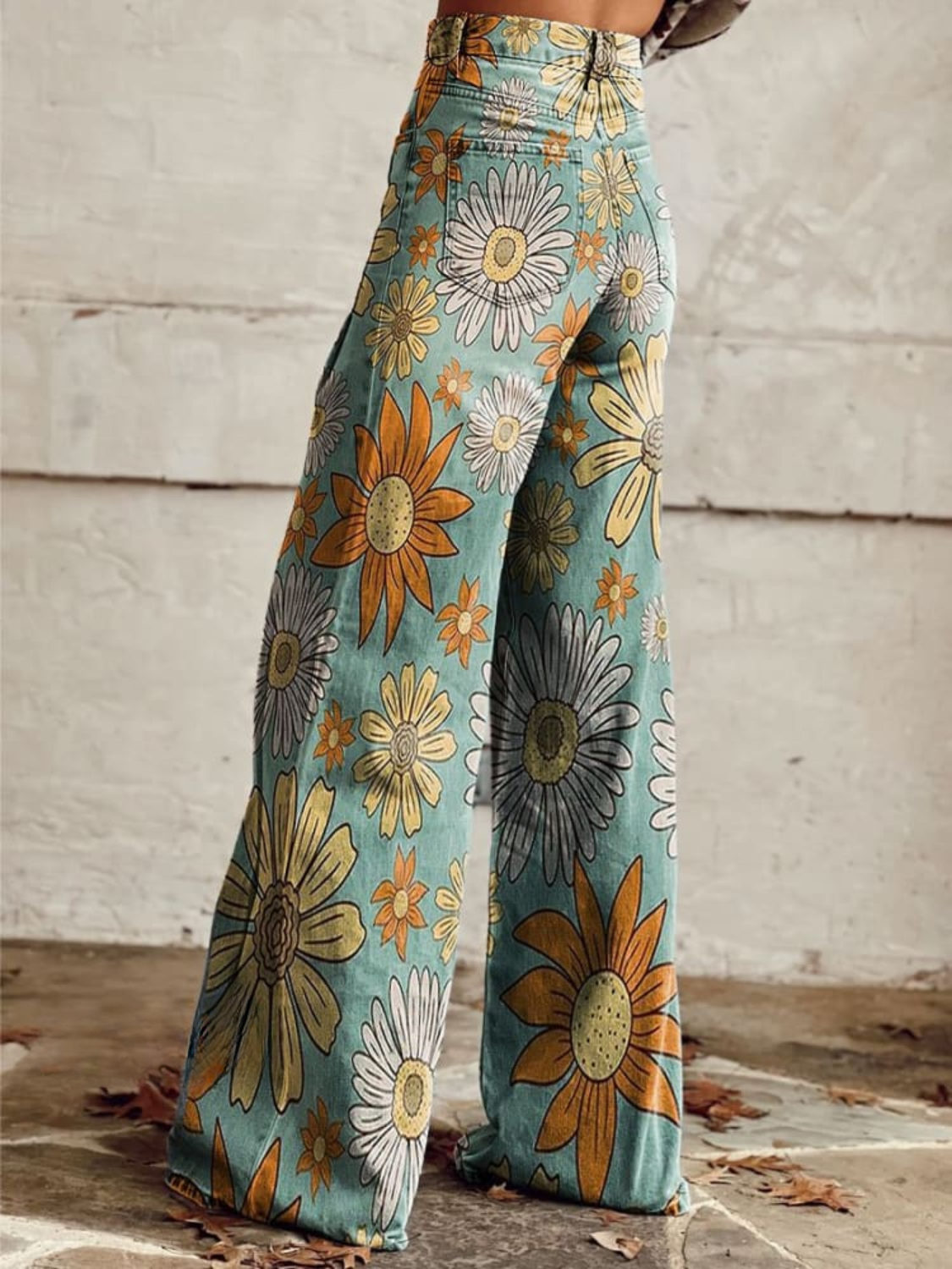 Cirilla - Floral Summer Palazzo Trousers