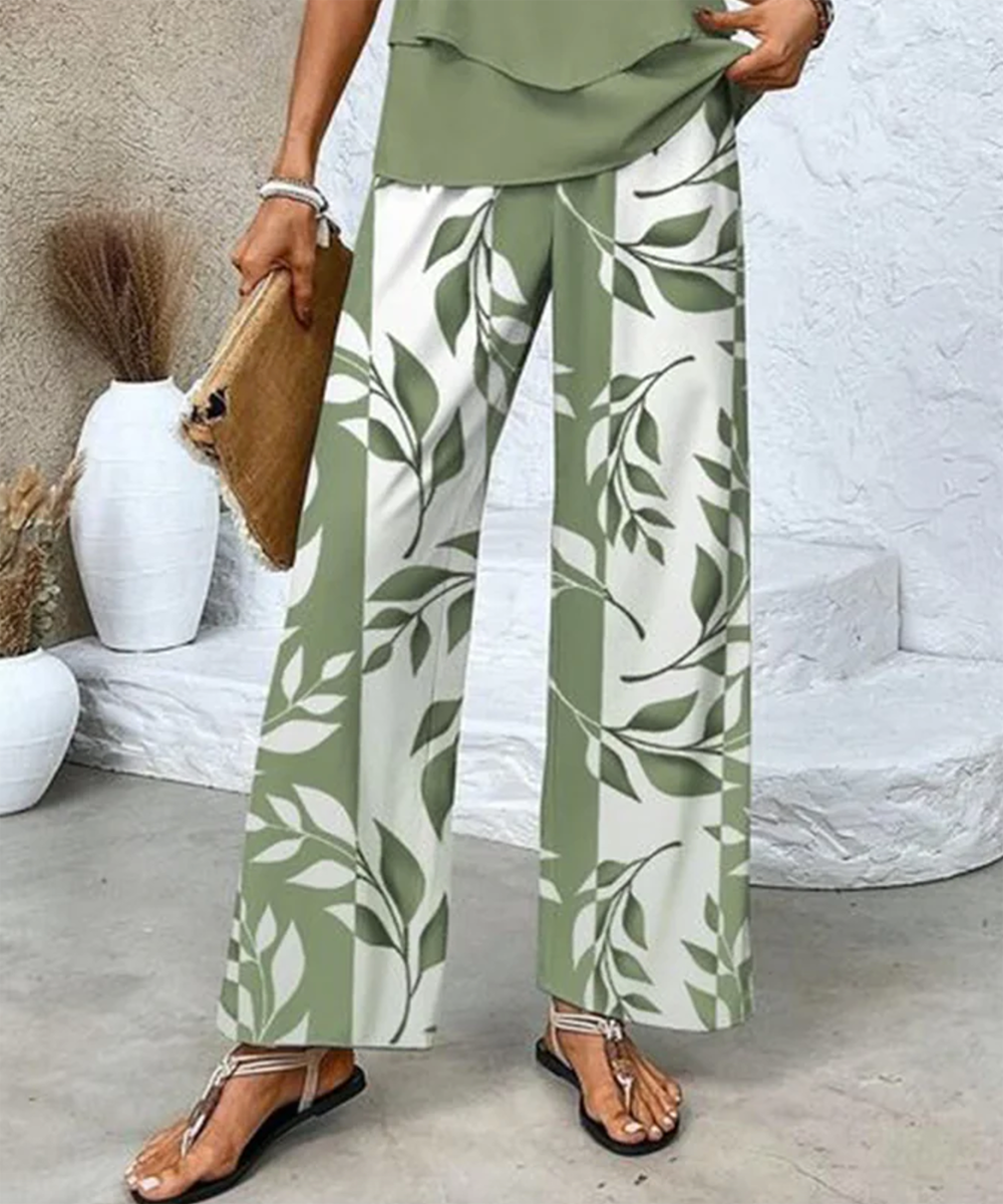 Rosalind | Elegant Two-Piece Set - green