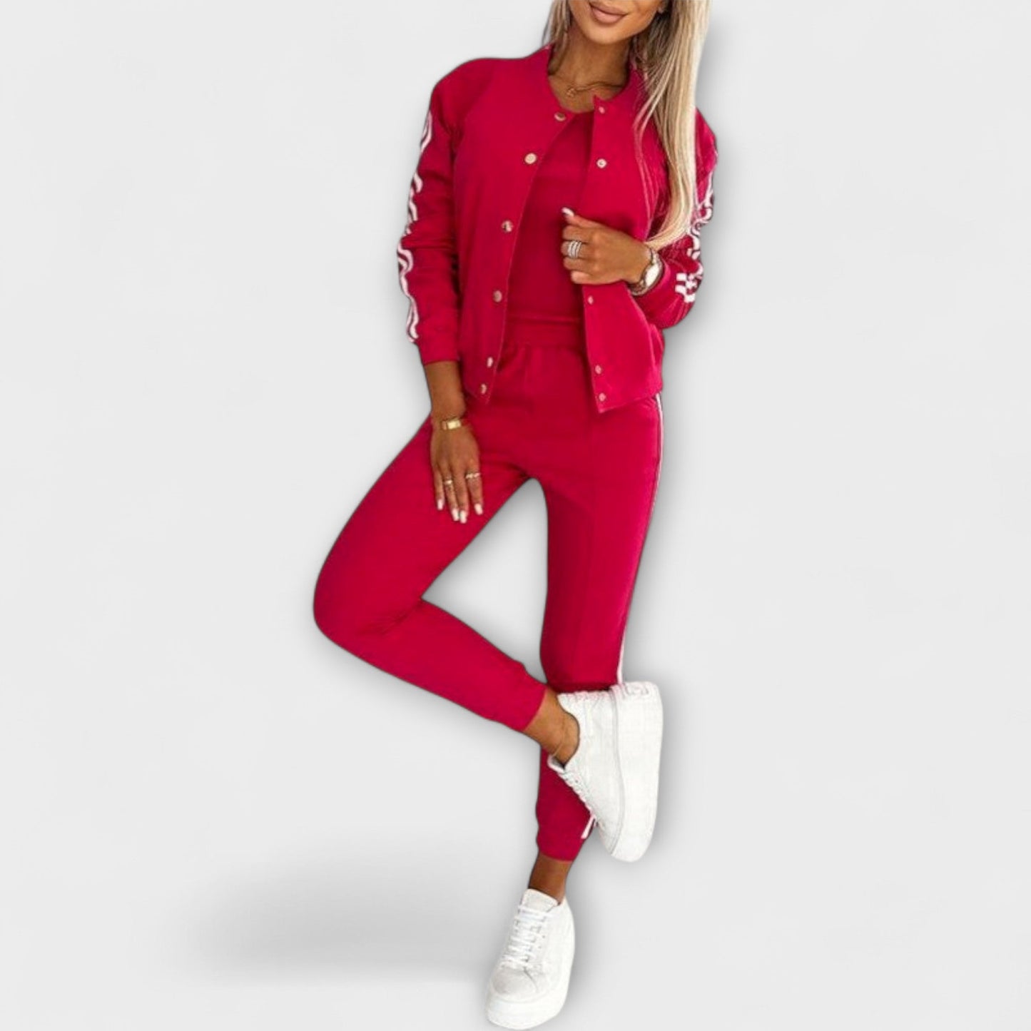 Ruby – Jacket, Waistcoat and Trousers Set