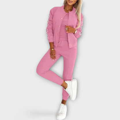 Ruby – Jacket, Waistcoat and Trousers Set
