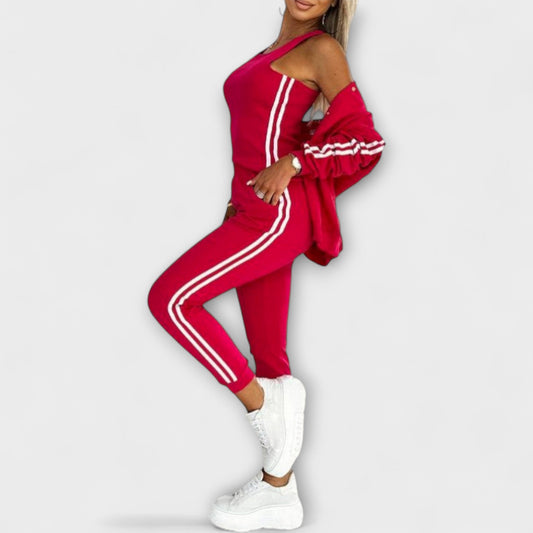 Ruby – Jacket, Waistcoat and Trousers Set