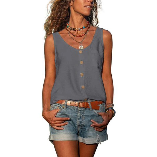 Alexandra™ | Casual Sleeveless Top with Loose Fit