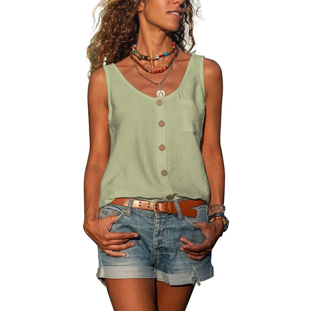 Alexandra™ | Casual Sleeveless Top with Loose Fit