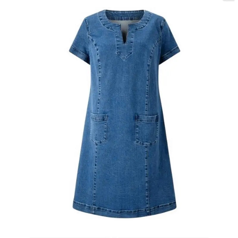 Sara | Soft Denim Dress