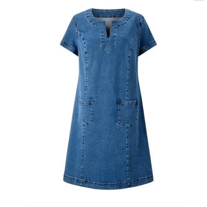 Sara | Soft Denim Dress