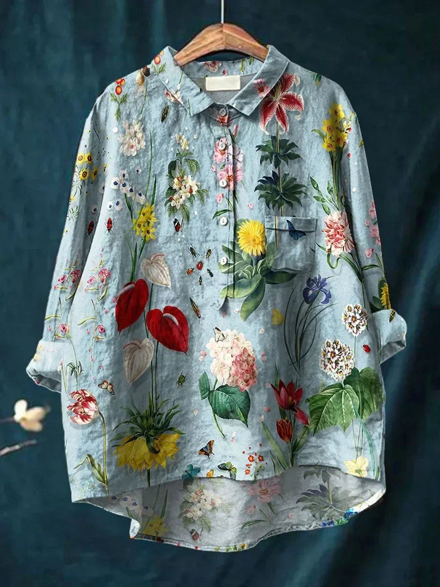Bloom® | Elegant Shirt with Floral Pattern