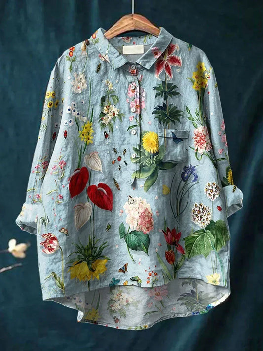 Bloom® | Elegant Shirt with Floral Pattern