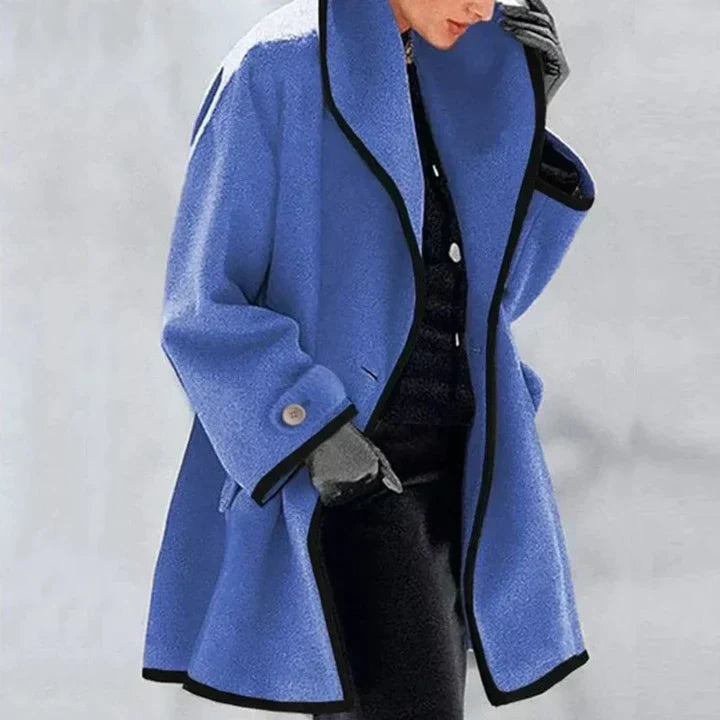 Amelia™ | Stylish Double-Breasted Wool Coat