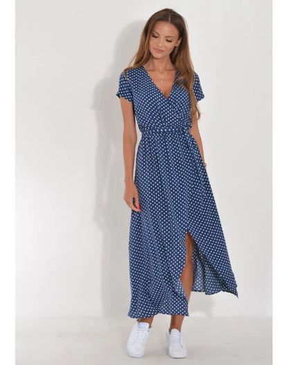Nuvia™ | Flared Dress with V-Neck