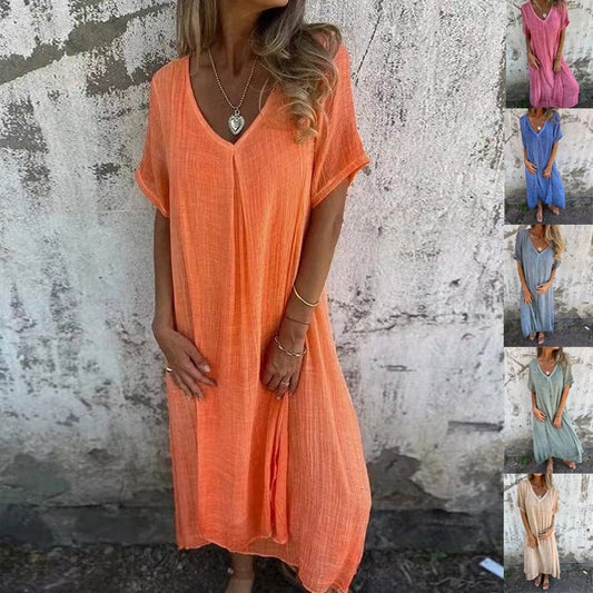 Nina™ | V-Neck Dress