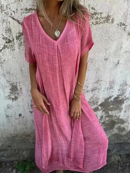 Nina™ | V-Neck Dress
